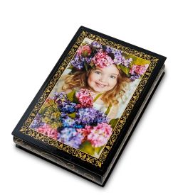 Народные промыслы ШК-11/ 4-R Шкатулка в технике декупаж (11х16х4)