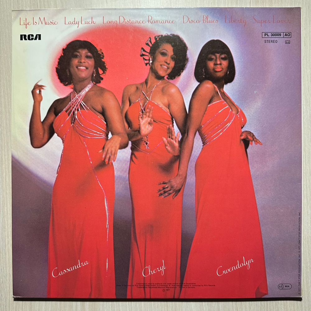 The Ritchie Family - Life Is Music (Германия 1977г.)