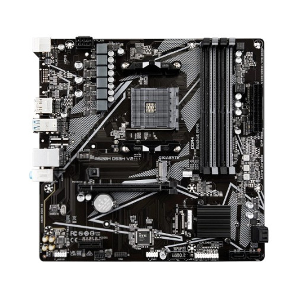 Gigabyte A520M DS3H V2 (SocketAM4, AMD A520, mATX, Ret)