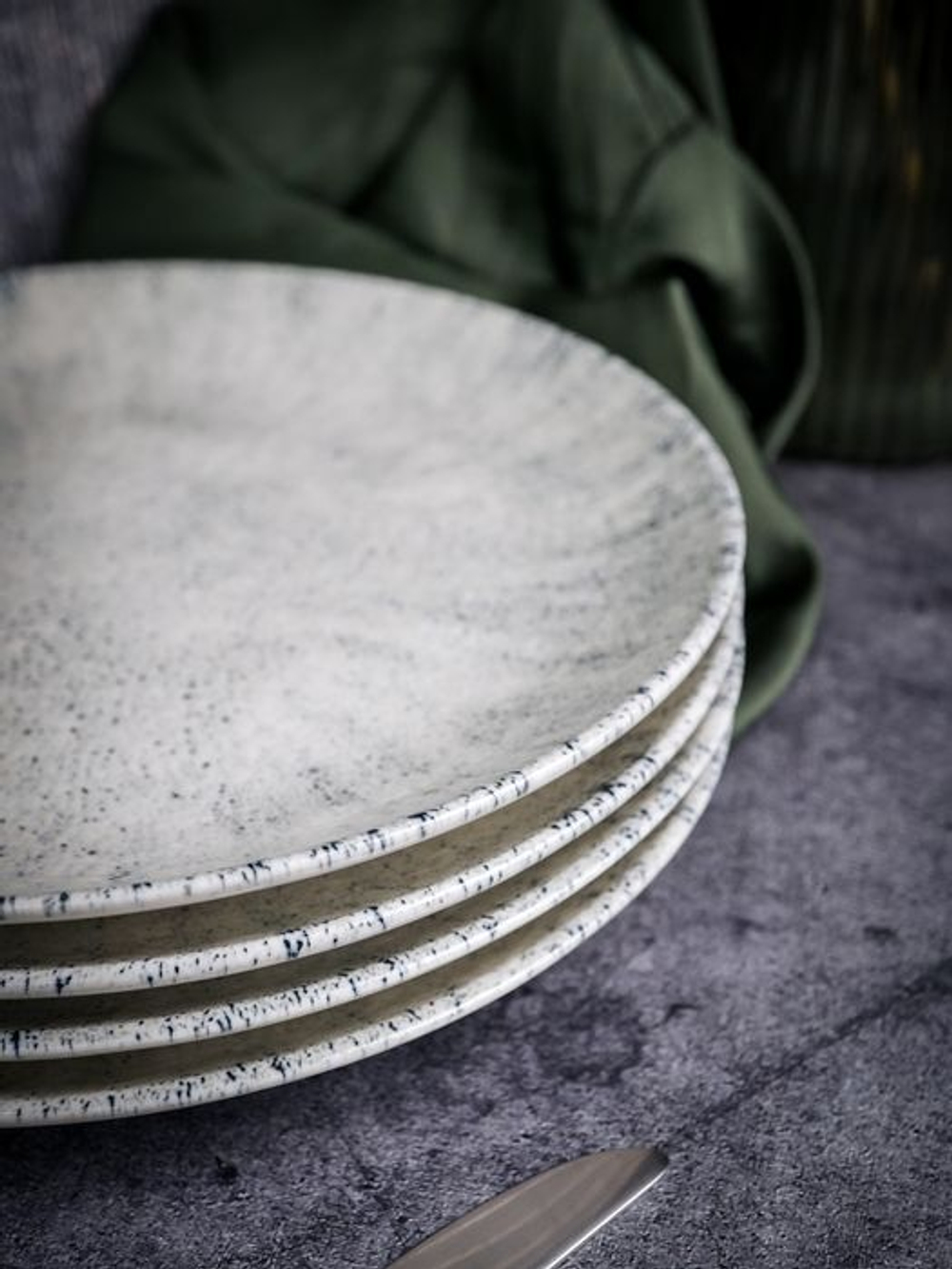 Тарелка мелкая 25 см без борта BLIZZARD