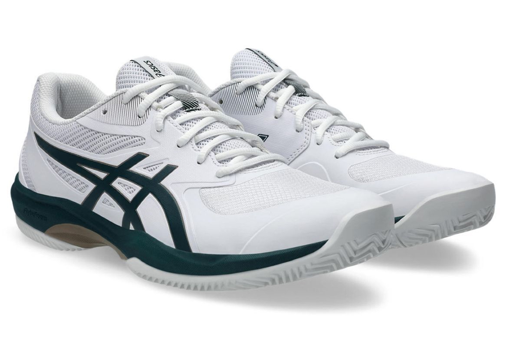Мужские кроссовки теннисные Aasics Game FF Clay/OC - белый