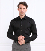 рубашка h-hank-kent-c1-214 BOSS BLACK - черный(50479922)