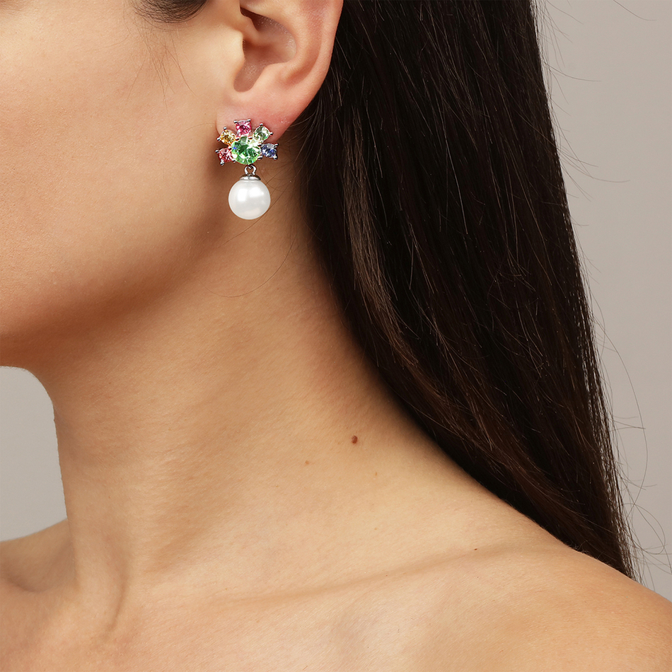 Серьги Dyrberg Kern VERONICA SS PASTEL MULTI 440003