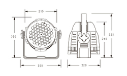 LEDPAR 543T/363T SI-047
