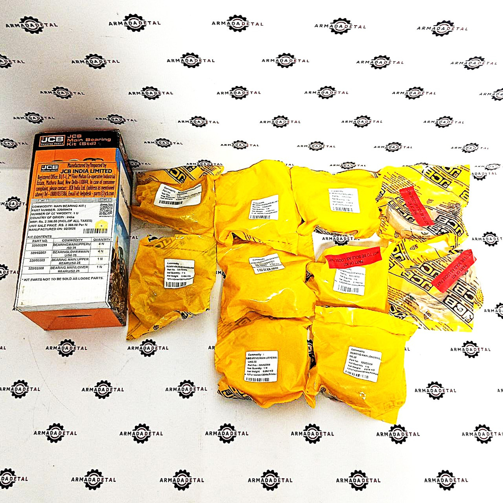 Комплект вкладышей коренных (0,25 мм) | 320/09474, 320/09254, 320/09336 | JCB