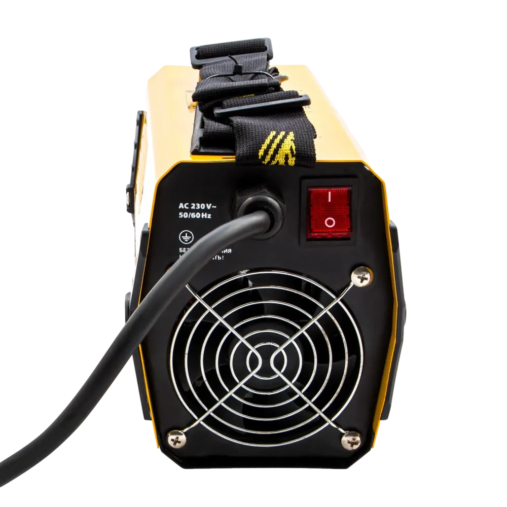 Аппарат инверторный дуговой сварки DS-200 Compact, 200 А, ПВ 70%, диаметр электрода 1.6-5 мм Denzel, 94373