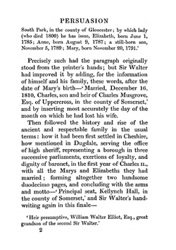 The Novels of Jane Austen. Persuasion | Jane Austen