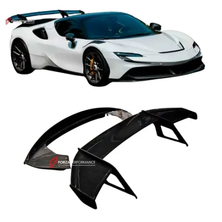 Карбоновый спойлер в стиле XX для FERRARI SF90 2019+ Феррари
