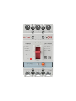Выключатель автоматический MGS125 3P 40-50A 18kA YON MGS125B-3TAMF0050