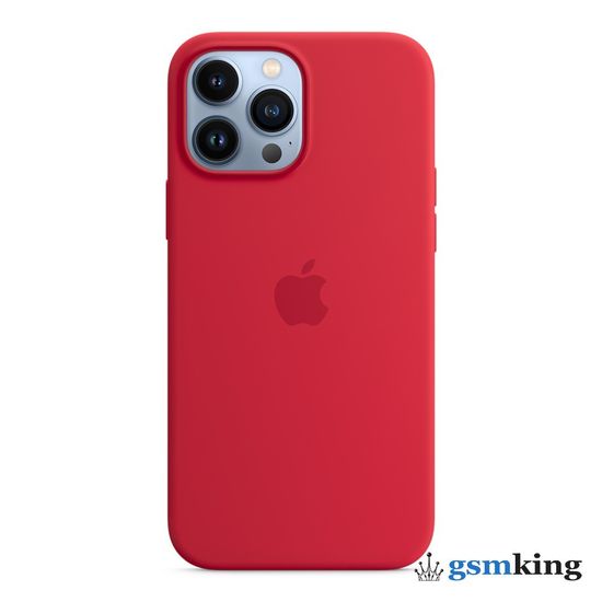 Apple Silicone Case with MagSafe iPhone 13 Pro Max (PRODUCT)RED Красный MM2V3ZE/A