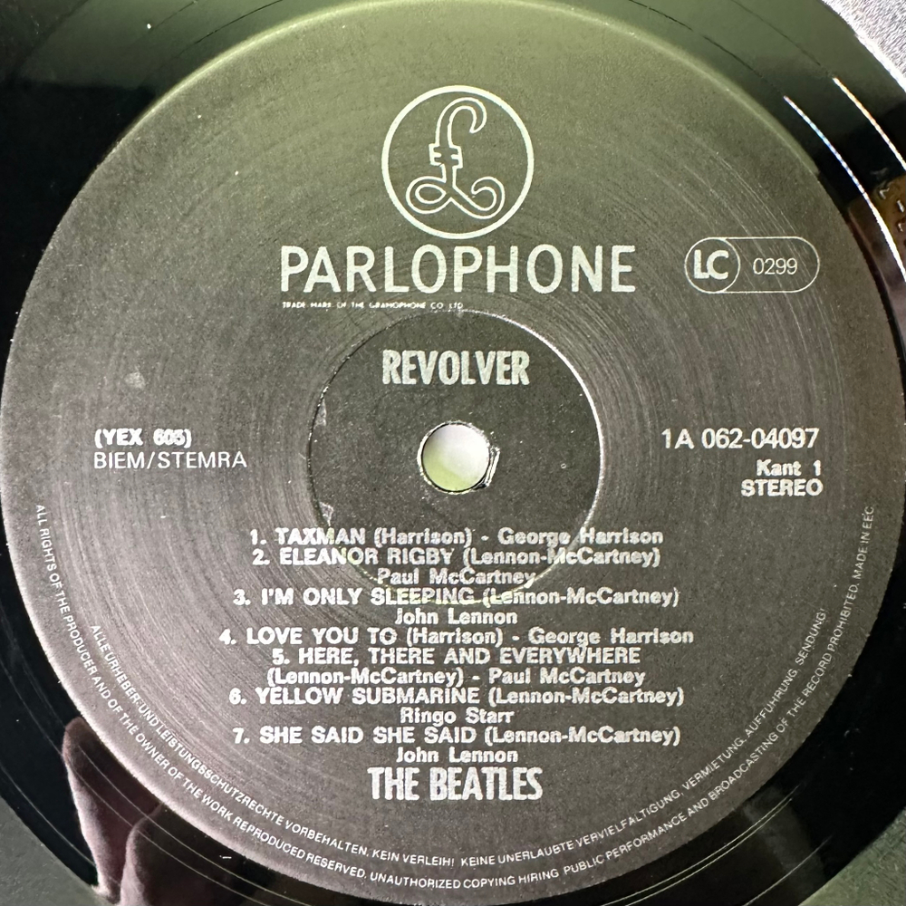 The Beatles ‎– Revolver (Европа)