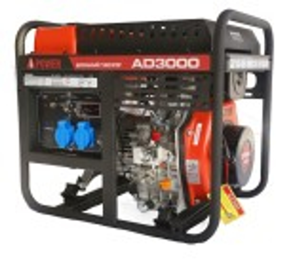 Электростанция дизельная с воздушным охлаждением A-iPOWER AD 3000 открытая 20409