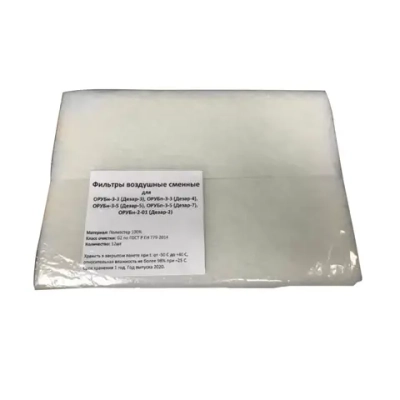 Фильтры воздушные сменные ФВС-КРОНТ к облучателям-рециркуляторам Дезар-СП 80х80 мм 12 шт