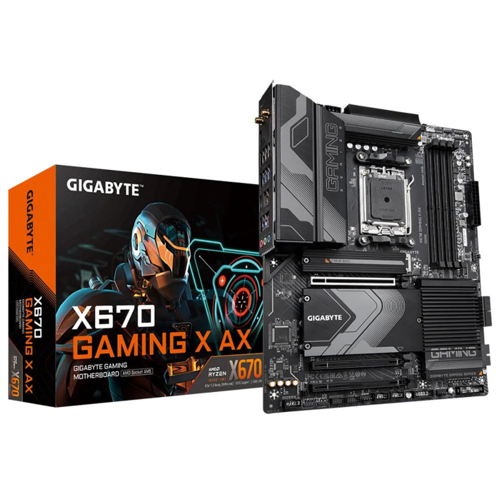 Материнская плата Gigabyte X670 GAMING X AX RTL