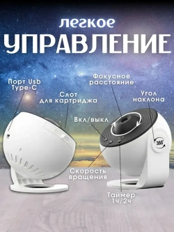Проектор звездного неба ночник планетарий