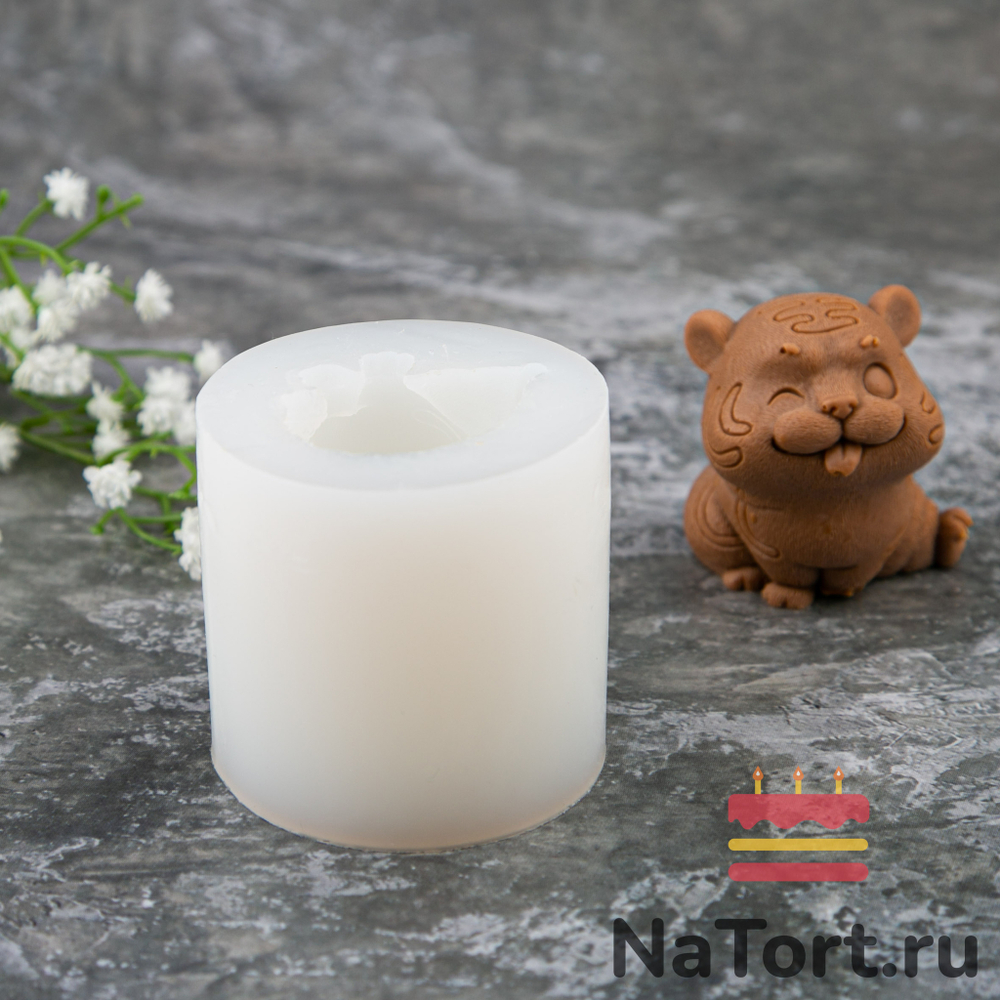 Силиконовый молд 3D «Тигренок 4»