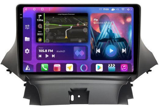 Магнитола для Chevrolet Orlando 2010-2018 - FarCar XXL9573M QLED+2K, Android 12, ТОП процессор, 8Гб+256Гб, CarPlay, 4G SIM-слот