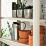 Стеллаж - IKEA KOLBJÖRN/KOLBJORN, 80х35х162 см, оцинкованная сталь, КОЛБЬЕРН ИКЕА