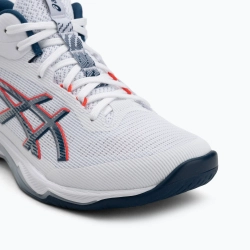 Кроссовки волейбольные ASICS Netburner Ballistic FF 4 white/mako blue
