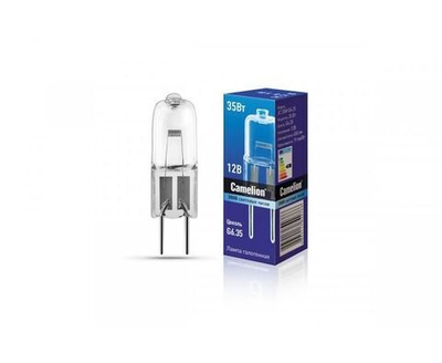Галогенная лампочка Camelion 35W G6.35 12V