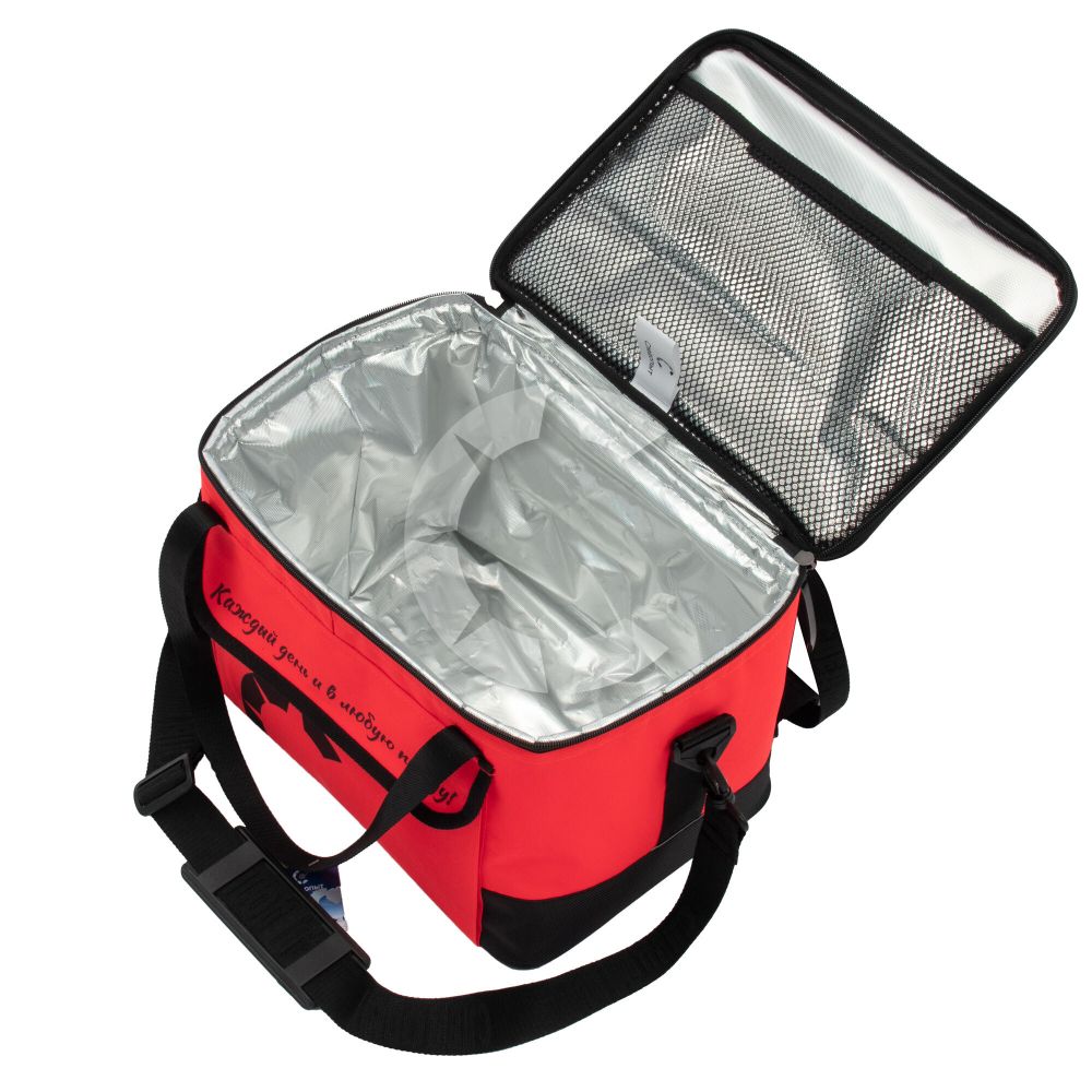 Сумка изотермическая &quot;СЛЕДОПЫТ - Red Line&quot;, 23 л, цв. коралловый/5/