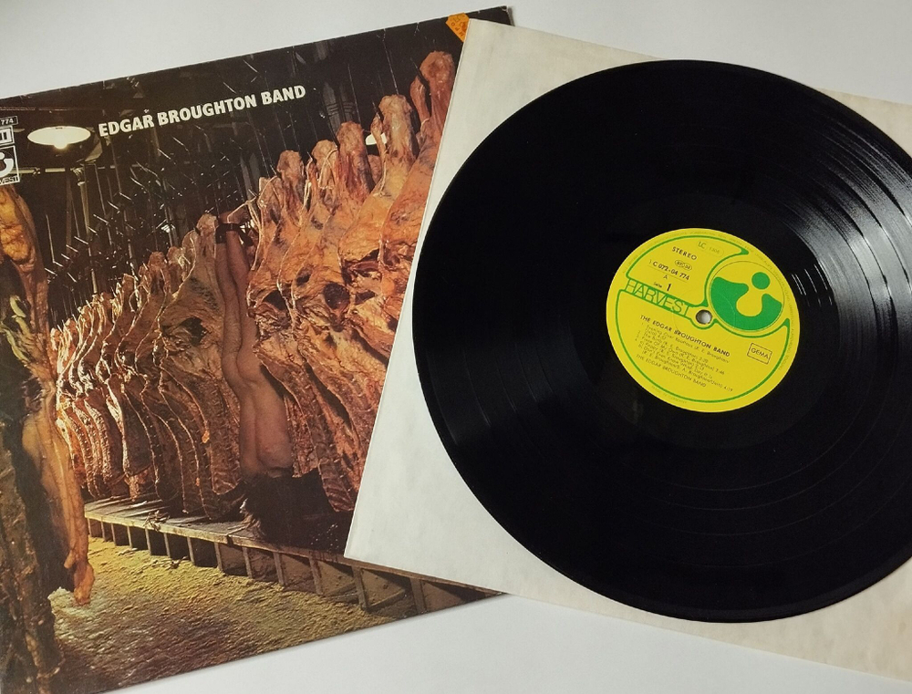 Винтажная виниловая пластинка LP The Edgar Broughton Band (Germany 1977)