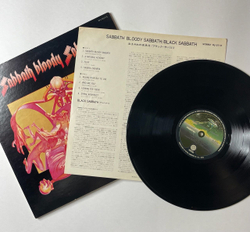 Винтажная виниловая пластинка LP Black Sabbath Bloody (Japan 1974) (No Obi) Sabbra Cadabra