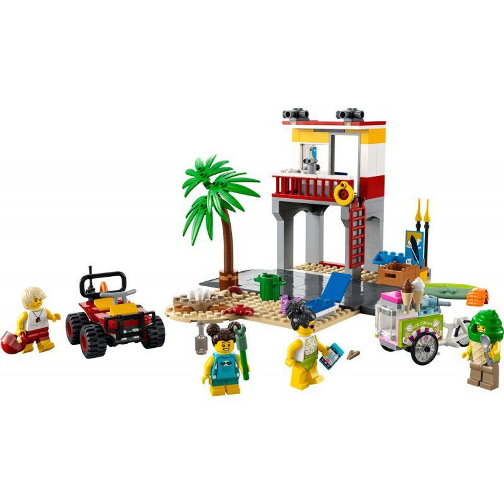LEGO City - Спасательный стенд на пляже 60328