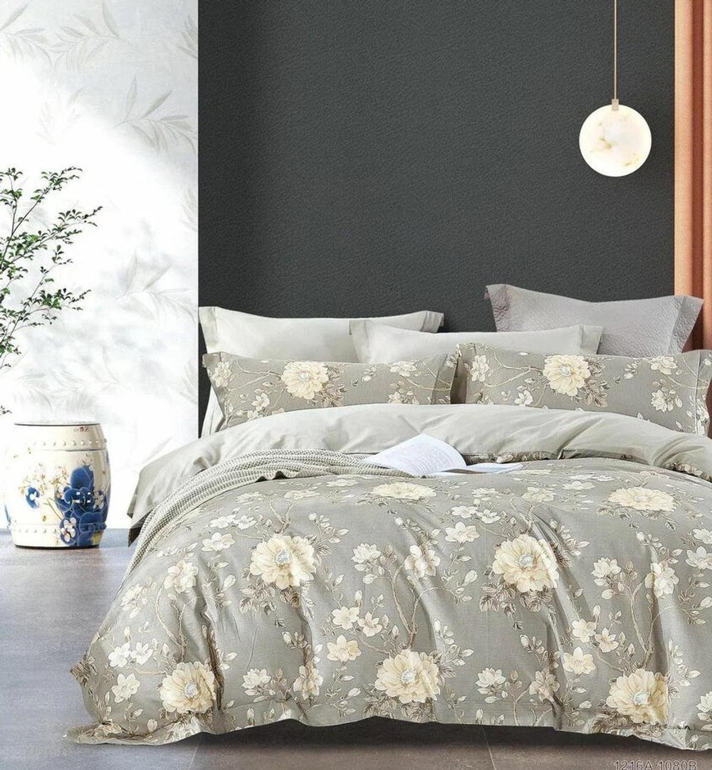 Постельное белье 2 спальное евро Asabella 1696-6