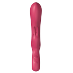 Красный силиконовый вибратор-кролик Secwell Rabbit Sex Toy SW3021R