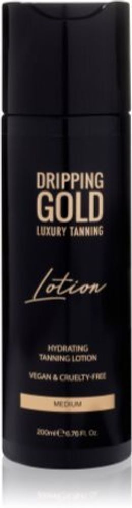 Dripping Gold увлажняющее лосьон для автозагара для интенсивного загара Luxury Tanning Lotion