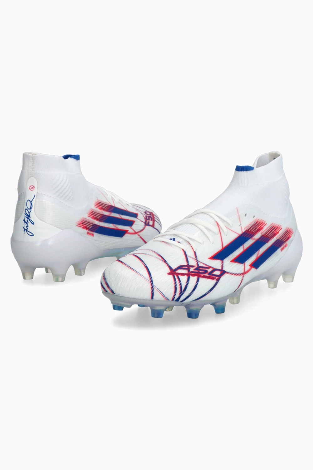 Бутсы adidas F50 Elite Mid FG/AG для женщин - белый
