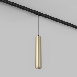 DK6210-BG Трековый светильник IP 20, 15 Вт, GU10, матовое золото с черным, алюминий