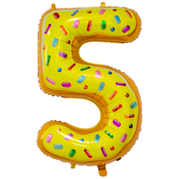 Цифра 5 Пончик 34" ВС