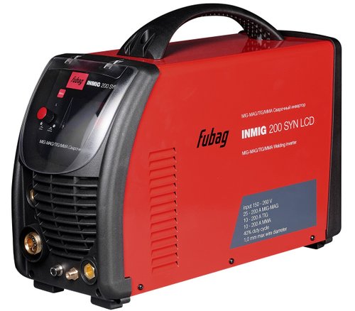 Сварочный аппарат Fubag INMIG 200 SYN LCD+ горелка FB 250_3 м (38443)
