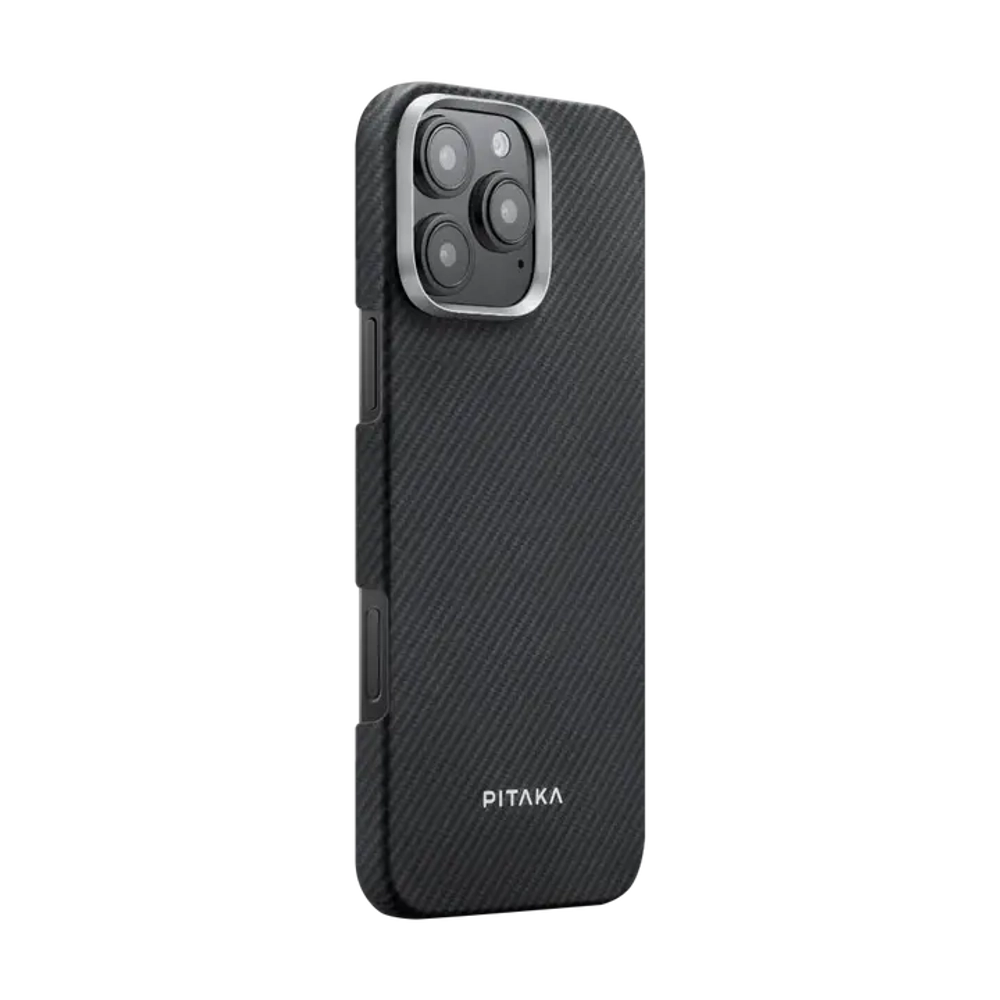 Чехол Pitaka Ultra-Slim Case (KI1601PMA) для iPhone 16 Pro Max, Черный (Black)