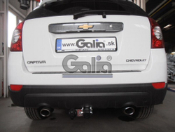 Фаркоп оцинкованный Galia C060C для Chevrolet Captiva 2006-2013, 2013-2018, Opel Antara 2006-2013, 2013-2017(паспорт и сертификат в комплекте)(без электрики)