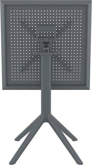 Стол пластиковый складной Sky Folding Table 60 темно-серый
