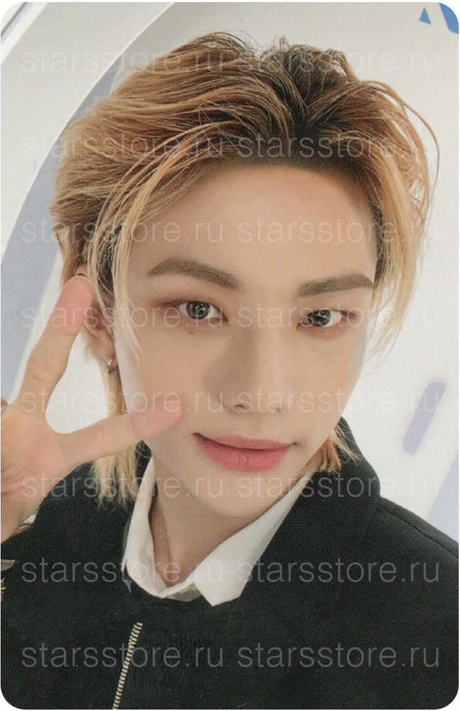 Фотокарта Hyunjin Stray Kids Pilot 3D Fanmeeting MD Online POB