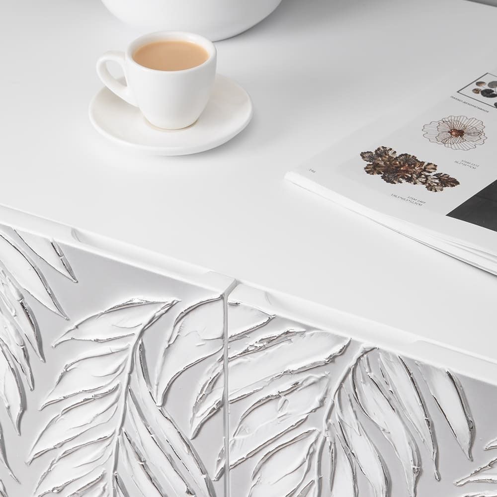 Комод Тропик Классик с 2 полками Айс Найт Сильвер