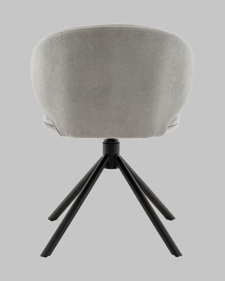 Стул Труфальд велюр светло-серый