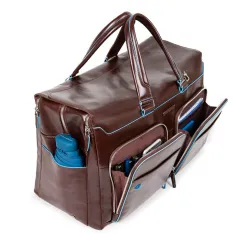 Сумка дорожная Piquadro Blue Square из натуральной кожи (BV4342B2/MO) 3