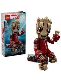 Конструктор Лего марвел Грут в костюме Опустошителя | LEGO Marvel Groot in Ravager Suit 76341 - 604 деталей (10+)