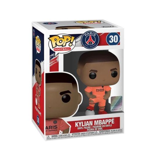 Фигурка Funko POP! Football PSG Kylian Mbappé (Away Kit) (30) 42795 / Фигурка Фанко ПОП! в виде известного футболиста, Килиан Мбаппе