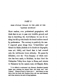 Unexplored Syria: Visits to the Libanus, the Tulúl El Safá, the Anti-Libanus, the Northern Libanus, and the 'Alah. Volume 2 | Richard Francis Burton