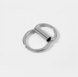 Полукольцо для сумки двойное 15, 20, 25 мм