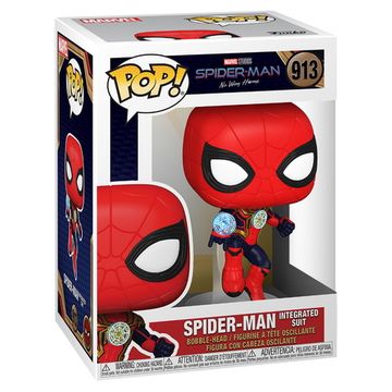 Фигурка Funko POP! Bobble Marvel Spider-Man No Way Home Spider-Man (Integrated Suit) 56829