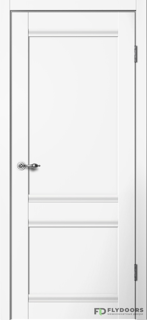 Межкомнатная дверь Classic C01 ПГ Белый эмалит
