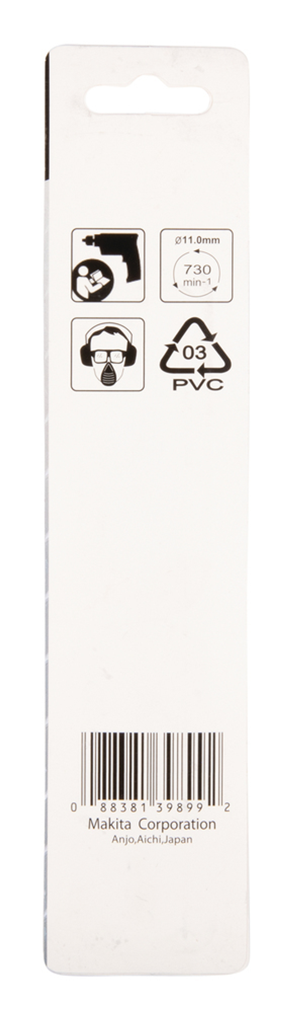 Сверло по металлу HSS-R 11х94x142 Makita D-38504 Металл HSS-R 11,0 x 94 х 142 мм 118 град