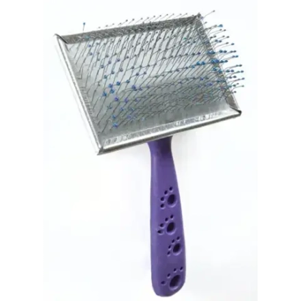 Пуходерка металлическая  с каплей Зооник 55 х 82мм